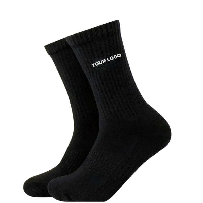 TeamGearCustom Custom Sports Socks Bulk Custom sports socks bulk with woven logo placement placeholders for athletic team accessories