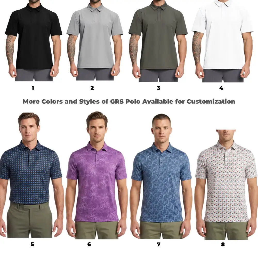 Sustainable Custom Polos Wholesale Earth Tones sustainable custom polos wholesale & eco friendly recycled fabric shirts