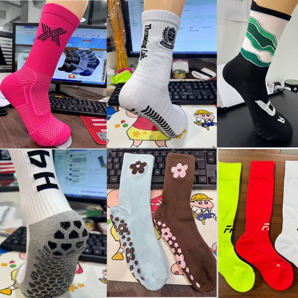 Custom Sports Socks Bulk Yarn Colors Available combed cotton yarn color choices and knitted pattern layouts for custom sports socks bulk wholesale