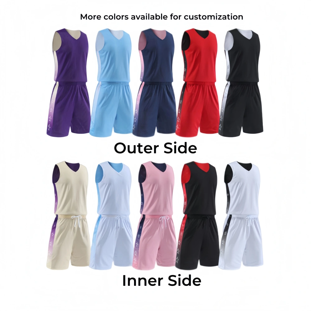 Bulk Custom Basketball Jerseys Mesh Fabric Colors bulk custom basketball jerseys & reversible team uniforms